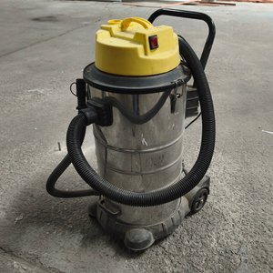 Aspiradora Industrial con Depósito Metálico y Cabezal Amarillo - imagen 2