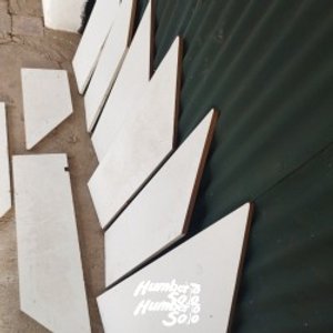 Tablas MDF para Estantes de Rinconera con Corte a 45 Grados - imagen 4