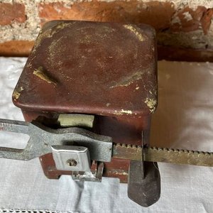 Balanza Antigua de Cocina Metálica con Pesas - imagen 3
