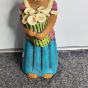 Figura de cerámica mexicana Las Marías, 27 cm - imagen 2