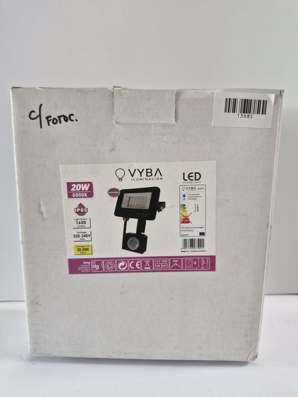 Iluminación LED VYBA 20W 6000K con Fotocelula - imagen 2