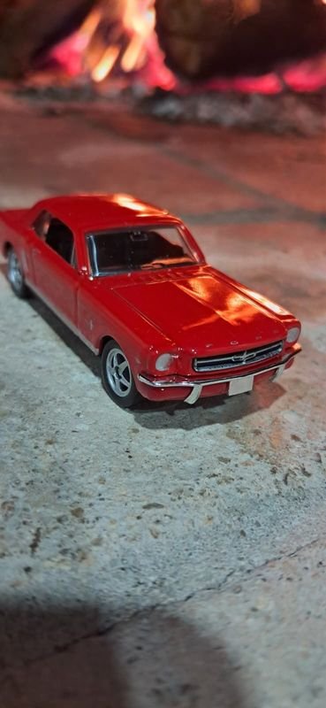 Réplica de Auto Clásico Rojo Metálico