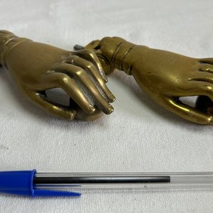 Lote anterior: Llamadores de Puerta Antiguos de Bronce con Forma de Mano