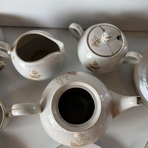 Juego de Té OLMOS Completo con Tazas, Platos y Lechera - imagen 6