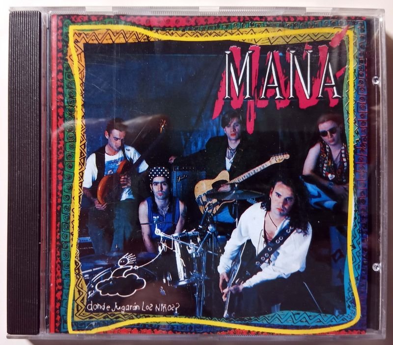 CD Maná "¿Dónde Jugarán Los Niños?" Industria Argentina 1992