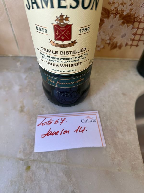 Lote anterior: Whisky Jameson 1L - Triple Destilado y de Irlanda