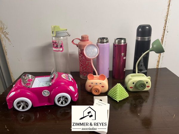 Lote de Botella, Lámpara LED y Termo