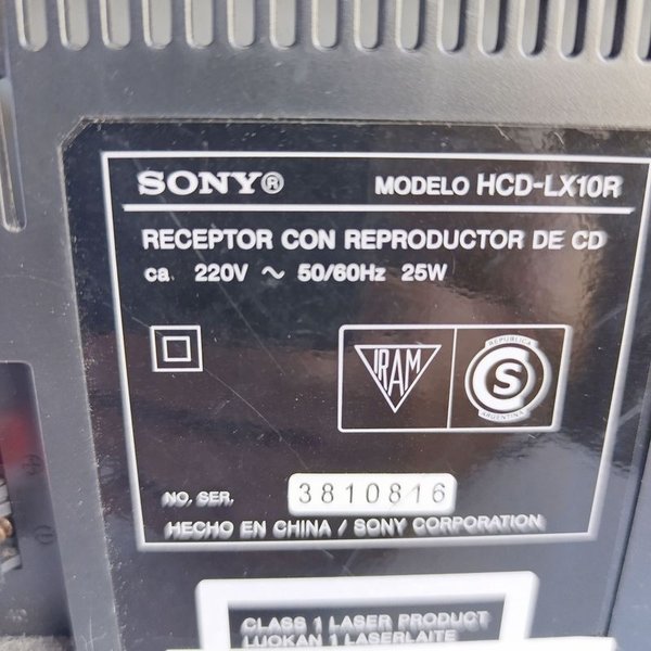 Sistema de Componentes Micro Sony HCD-LX10R - imagen 7