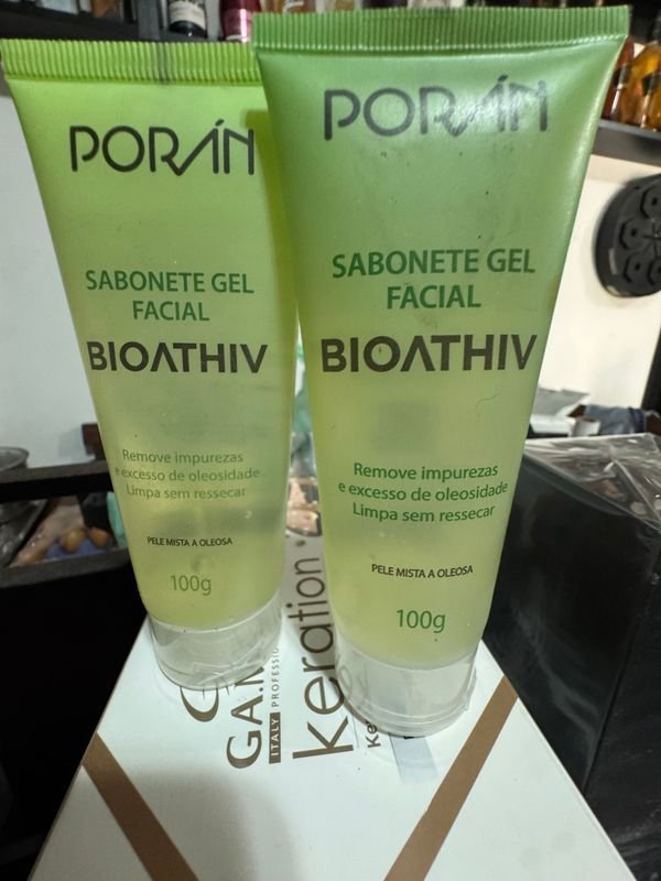 Set de 2 Geles Renovadores Faciales Porán Bioathiv 100g