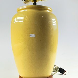 Lámpara de Sobremesa de Cerámica Beige con Dos Luces - imagen 4