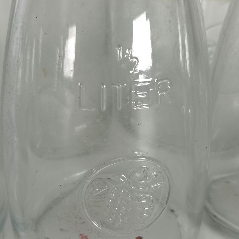 Vajilla de cristal para vino y jarra - imagen 2