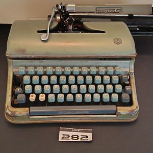 Máquina de Escribir Vintage Torpedo Alemana - Década de 1950 - imagen 6