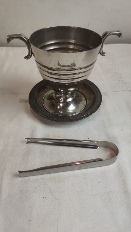Hielera y pinza en metal para refrigeración y servicio - imagen 2