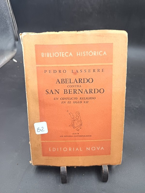 Libro "Abelardo Contra San Bernardo" de Pedro Lassere
