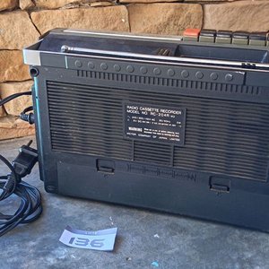 Radio Grabador JVC RC-204R Japonés con Cassette y Radio AM/FM - imagen 2