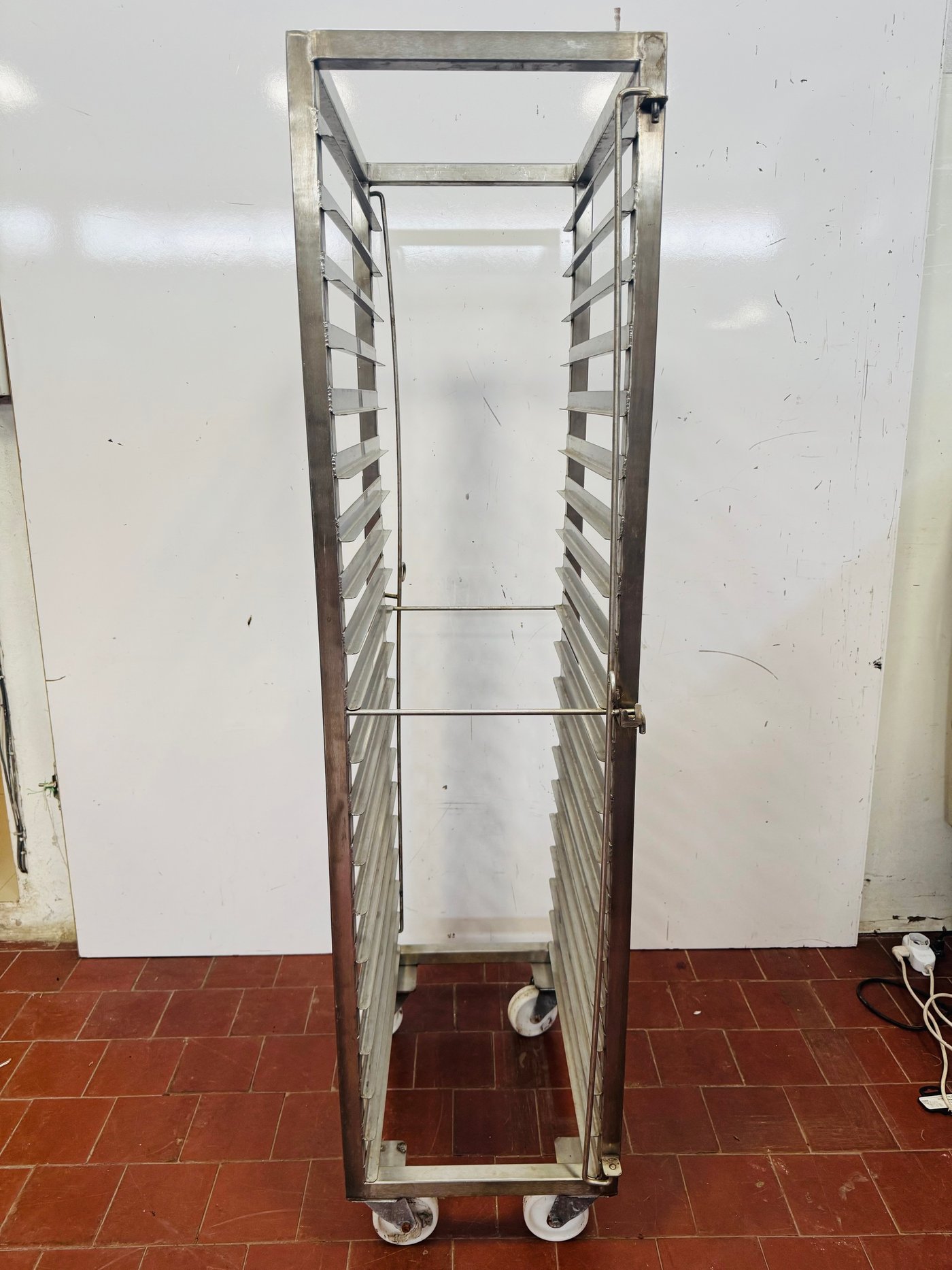Carro Gavetero Industrial de Acero Inoxidable con Ruedas