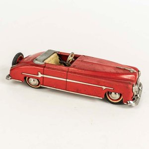 Auto de chapa a cuerda marca Distler made in Germany U.S. zone - Medidas: 26cm - imagen 2
