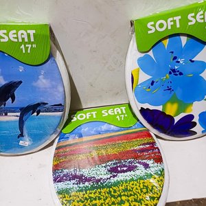 Lote siguiente: 3 Tapas para Asiento de Inodoro "Soft Seat"