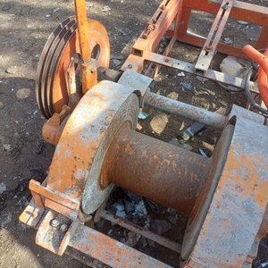 Guinche con Polea Industrial - Sin Motor ni Linga - imagen 2