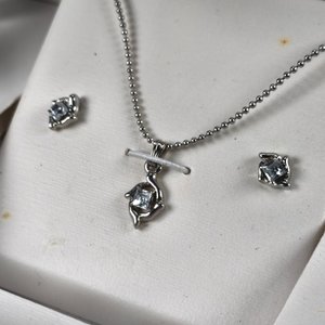 Set de Bijouterie Trésor Temp: Reloj, Collar y Caravanas con Estuche - imagen 3