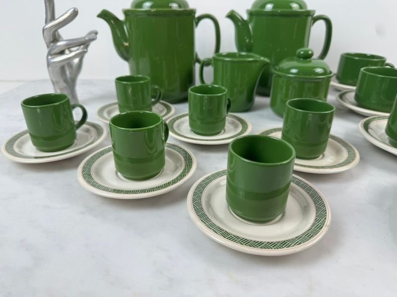 Juego de té y café en cerámica andina - imagen 2