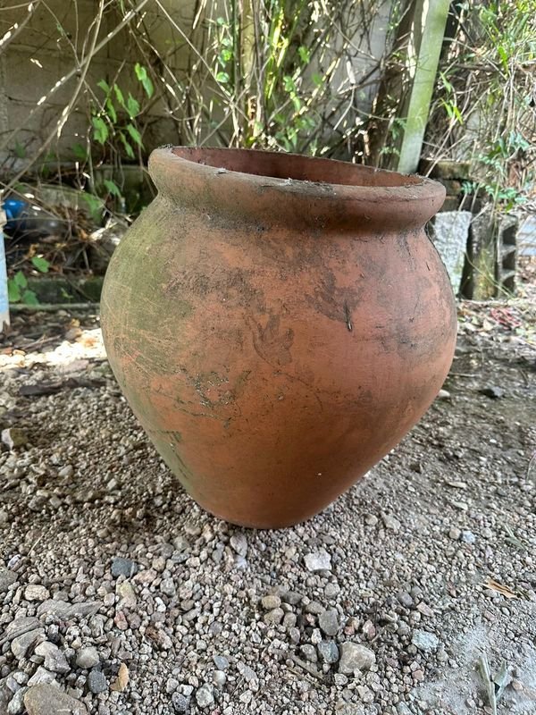 Maceta de barro o terracota grande - imagen 4