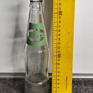 Botella Antigua de Vidrio "Sip" - Industria Uruguaya - imagen 1