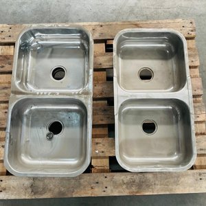 Lote anterior: Lote de 4 Bachas Dobles de Acero Inoxidable