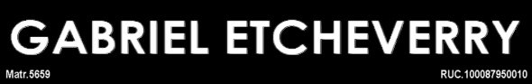 Logo de ETCHEVERRY BALBI, GABRIEL ADOLFO