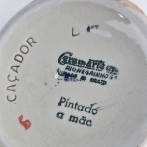 Jarras de Cerveza Antiguas de Cerámica Brasileña - imagen 7