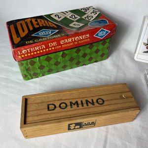 Lote de Juegos de Mesa: Lotería, Dominó y Naipes - imagen 4