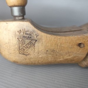 Par de Hormas para Zapatos de Madera Vintage Miller Trademark - imagen 4