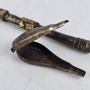 Bombilla Criolla Antigua con Detalles Dorados - imagen 6