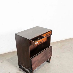 Mueble Oriental con Puerta Abatible, Dos Cajones y Herrajes Metálicos - imagen 2