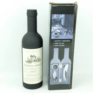 Lote anterior: Set de Accesorios para Vino Estilo Botella Chateau Merlot