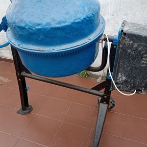 Mezcladora de Material Eléctrica Azul - imagen 1