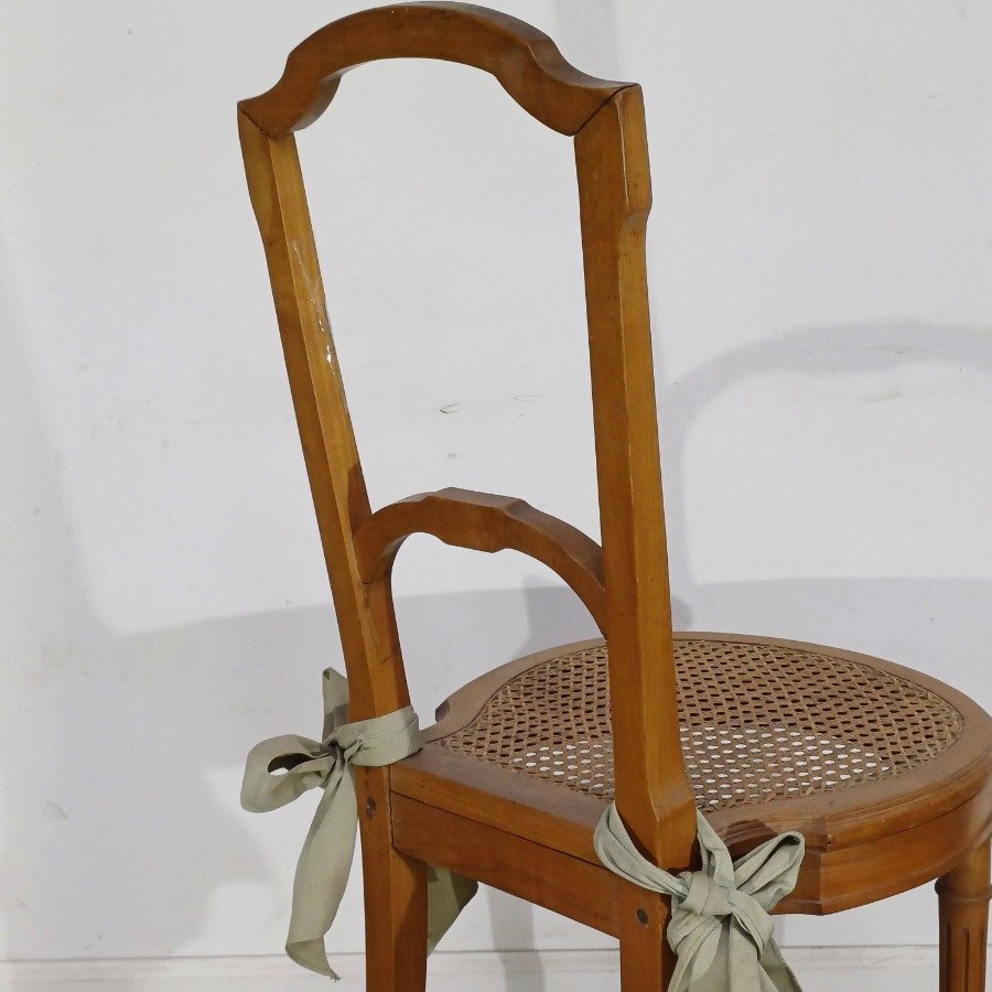 Silla de dormitorio estilo Luis XVI en muy buen estado - imagen 8
