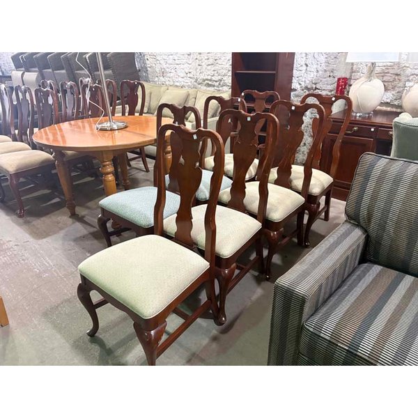 Juego de 6 Sillas de Comedor Estilo Luis XV