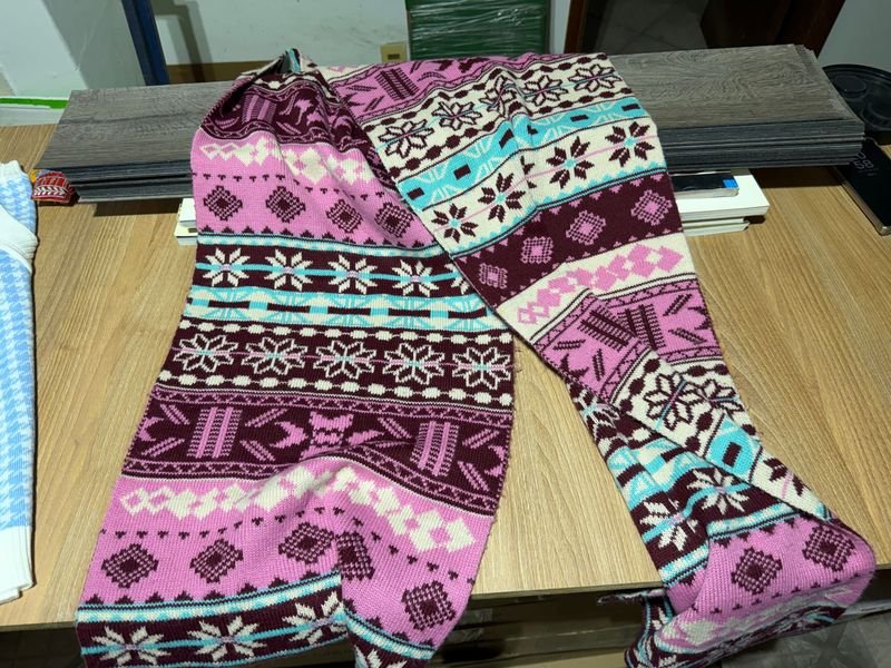 Bufanda Bariloche Larga y Abriga con Diseño Nórdico