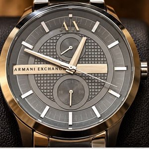 Reloj Armani Exchange AX2119 Bicolor Acero Inoxidable Multifunción - imagen 3