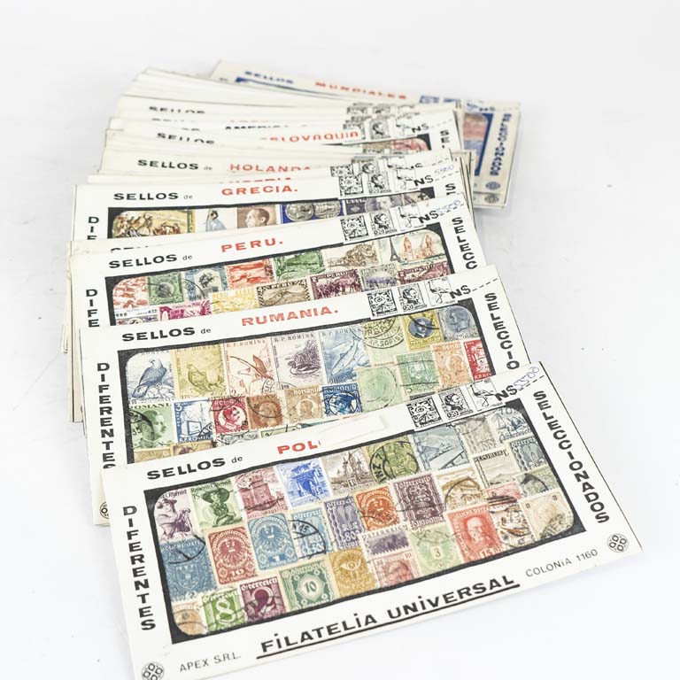 Lote anterior: 40 Sobres con sellos varios  - Medidas: 22cm 