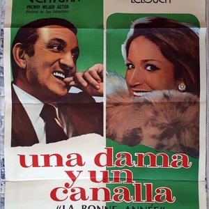 Lote anterior: Poster Original "Una Dama y un Canalla" (La Bonne Année) con Lino Ventura - 1973