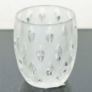 Lote siguiente: Vaso de Cristal Italiano con Diseño Labrado