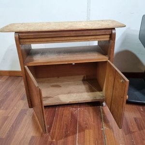 L 999 - 2 Piezas - Par de practicos modulos en madera, uno con puerta, el otro para TV, ideales para optimizar espacios (Medidas 90x38x71cm) - imagen 2