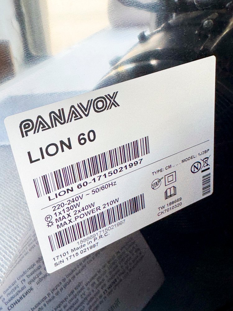 Campana extractora PANAVOX LION 60 color blanca nueva - imagen 8