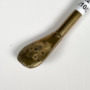Bombilla de plata y oro, paleta detalle - imagen 3