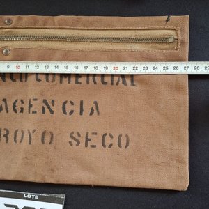 Antiguas Bolsas de Caudales Lloyds Bank Tela Banco Comercial Arroyo Seco - imagen 4