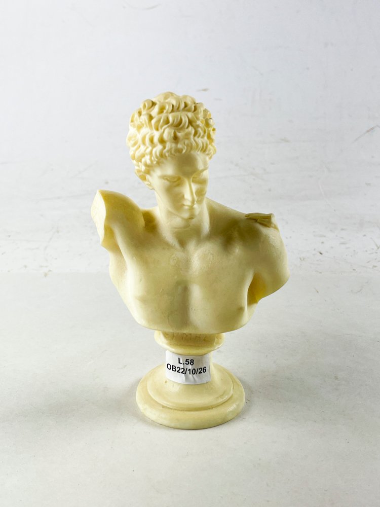 Busto de Hermes en Alabastro, 15 cm