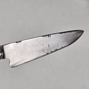 Cuchillo Criollo con Vaina y Mango de Platería Criolla - imagen 4