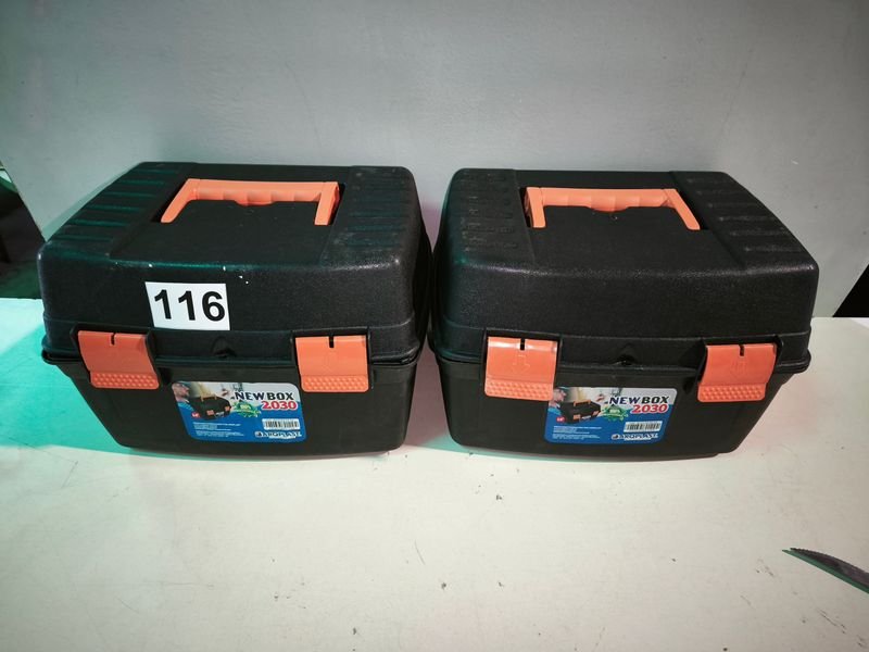 Set de 2 Cajas de Herramientas "New Box 2030"
